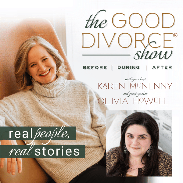 The Good Divorce Show Cover with Karen and Olivia